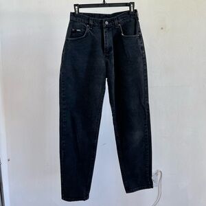 Size 6P Lee Faded Black Denim Jeans